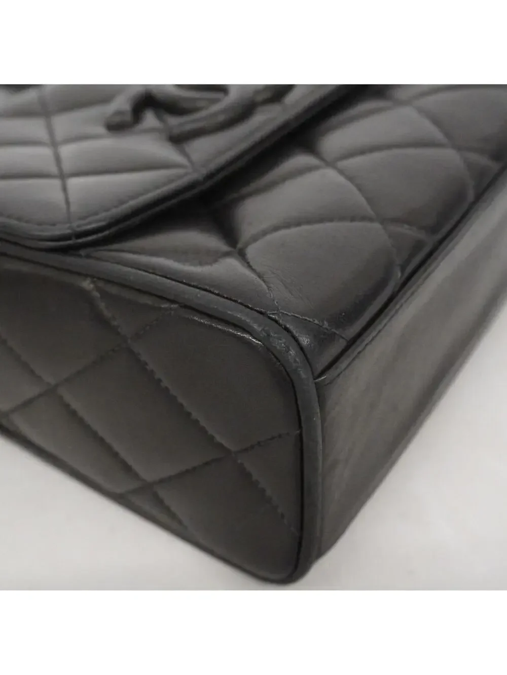 Chanel Vintage Covered Cc Flap Bag #299281C26B